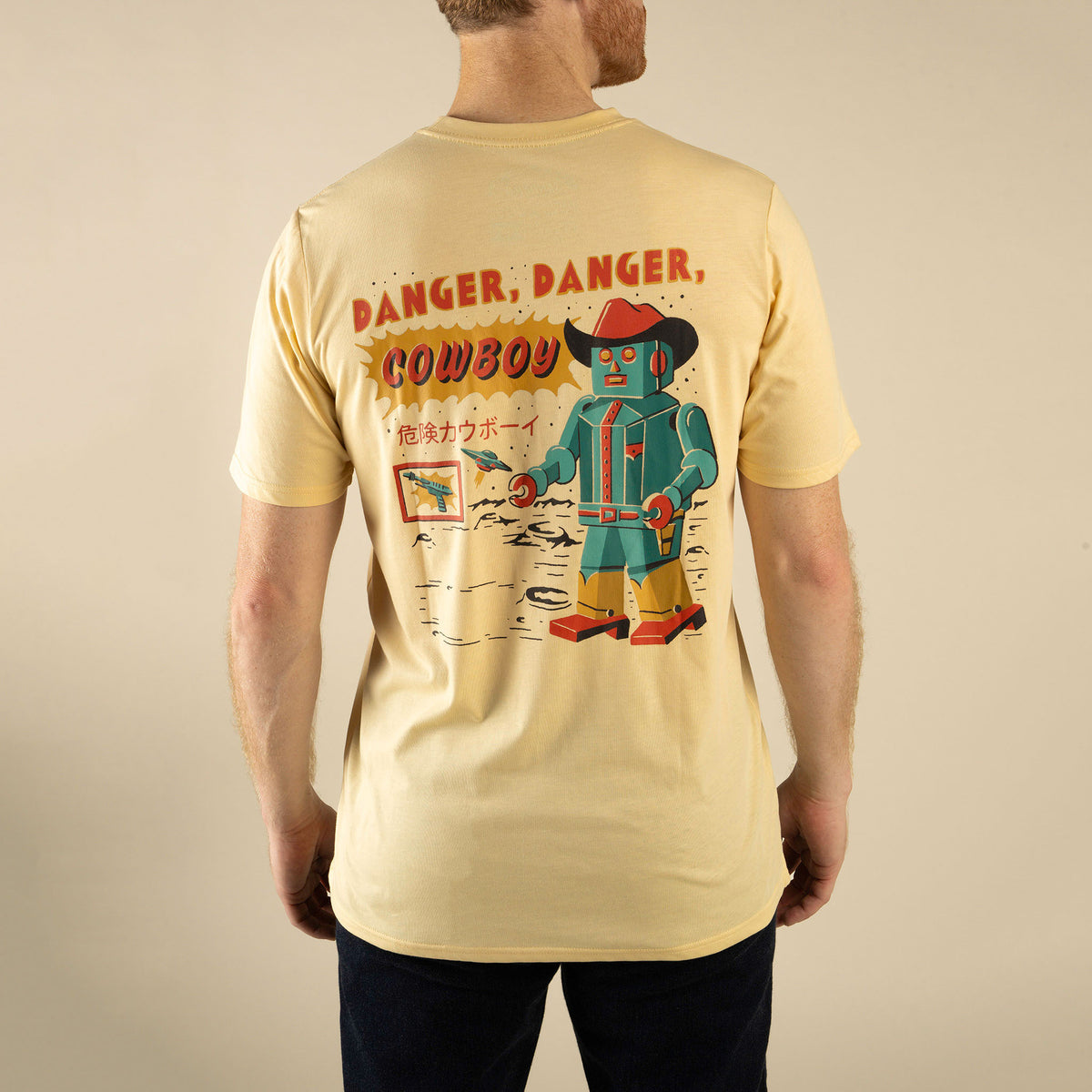 Danger Cowboy T-Shirt - Cream