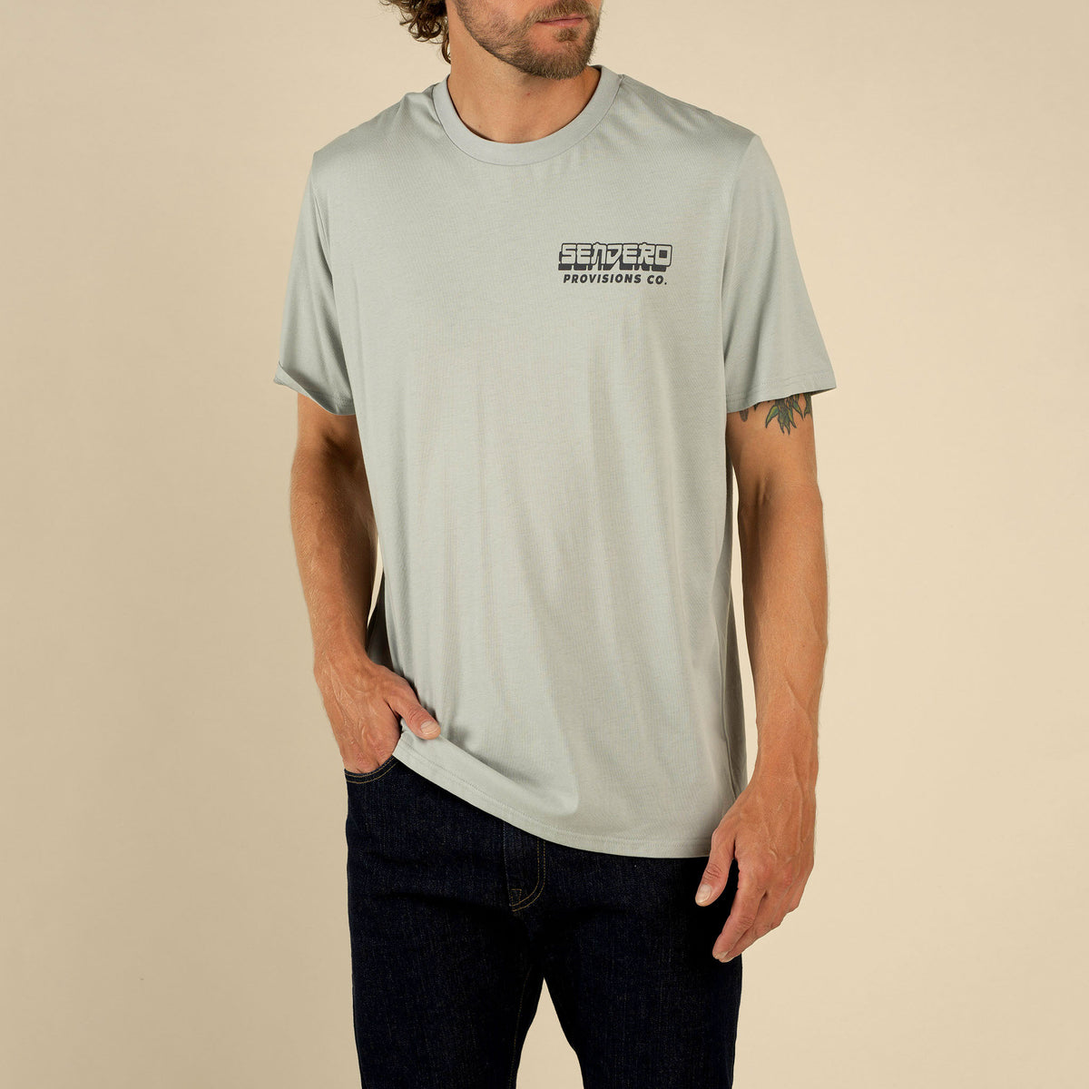 Dust & Bones T-Shirt - Big Sky Blue