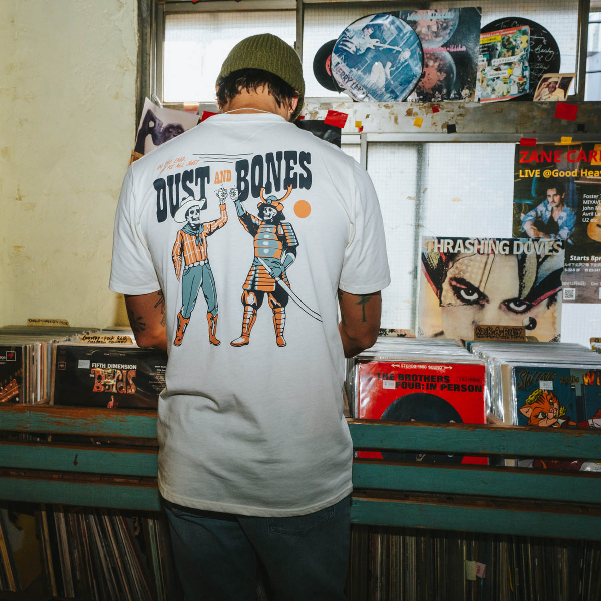 Dust & Bones T-Shirt - Big Sky Blue