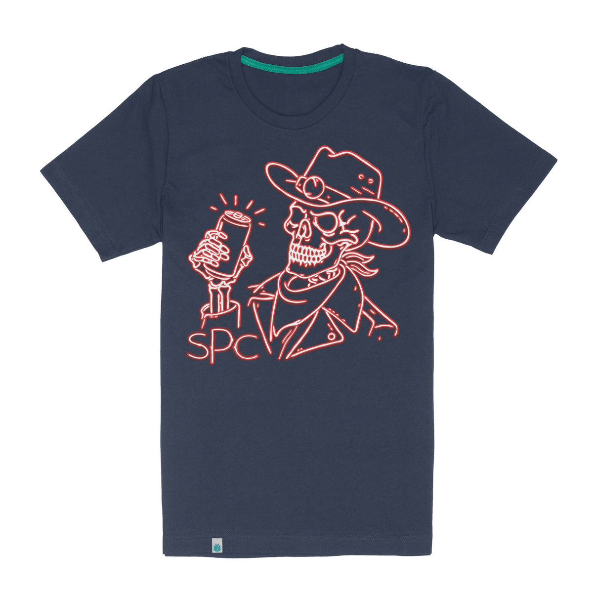 Broadway Bones T-Shirt - Navy