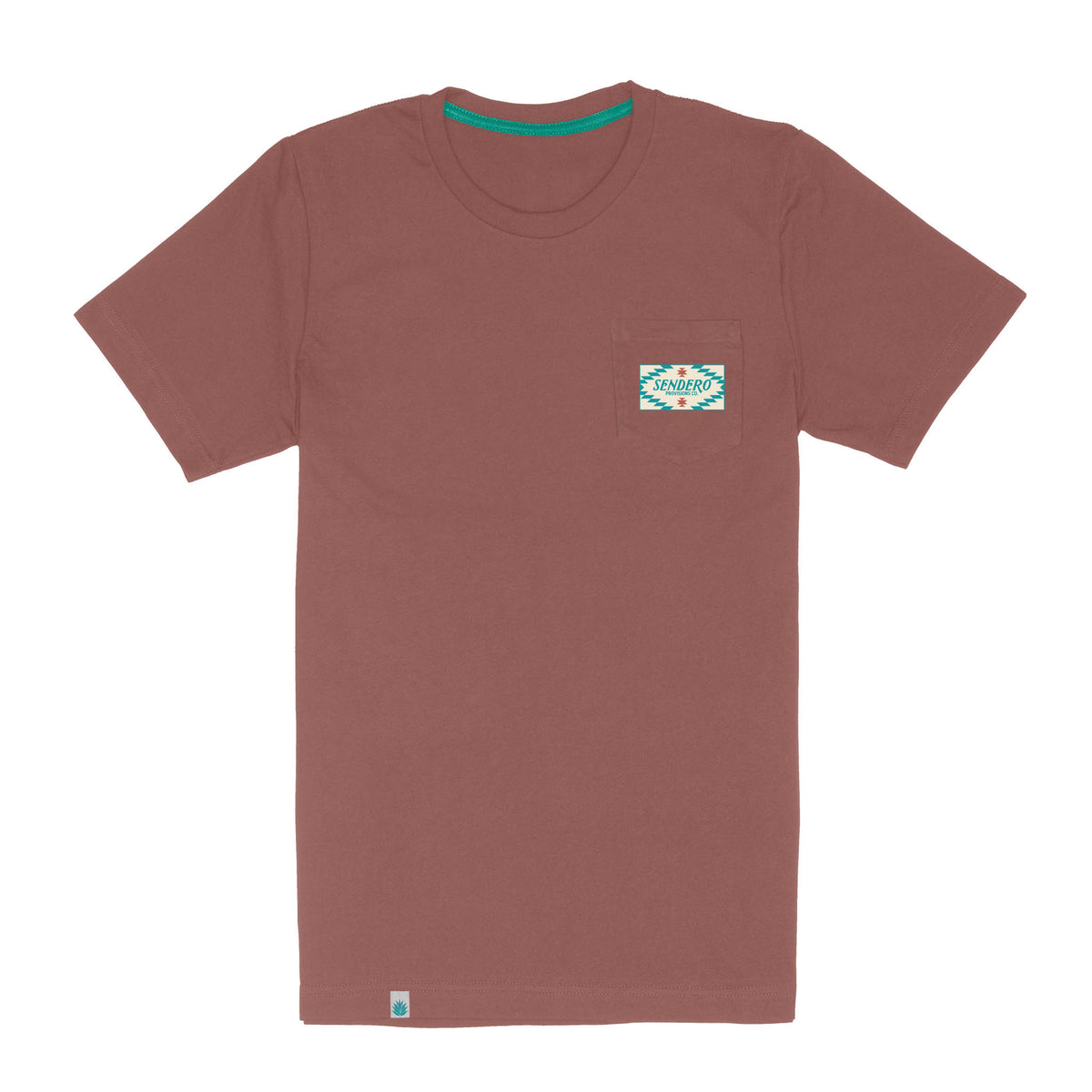 Sendero Pocket Tee - Dusty Mauve