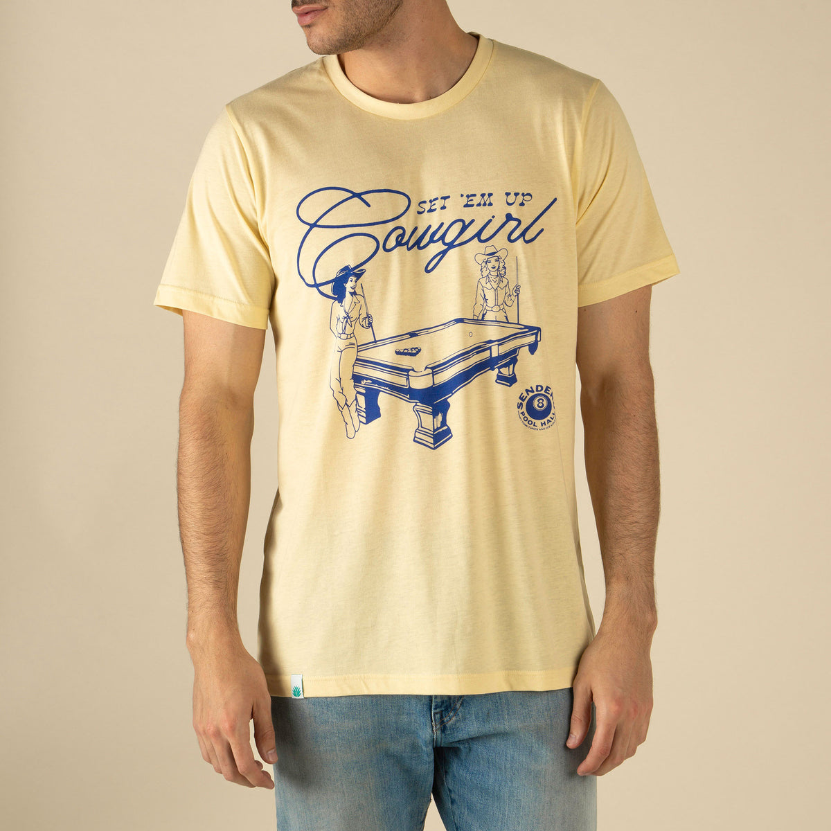 Set 'Em Up T-Shirt - Cream