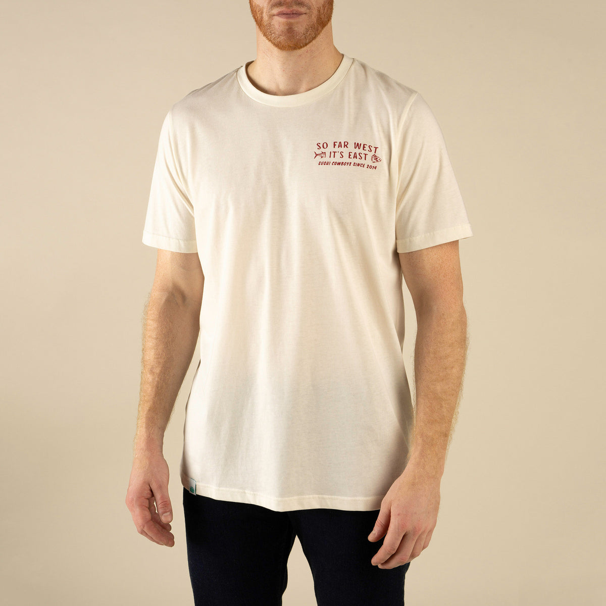 So Far West T-Shirt - Vintage White