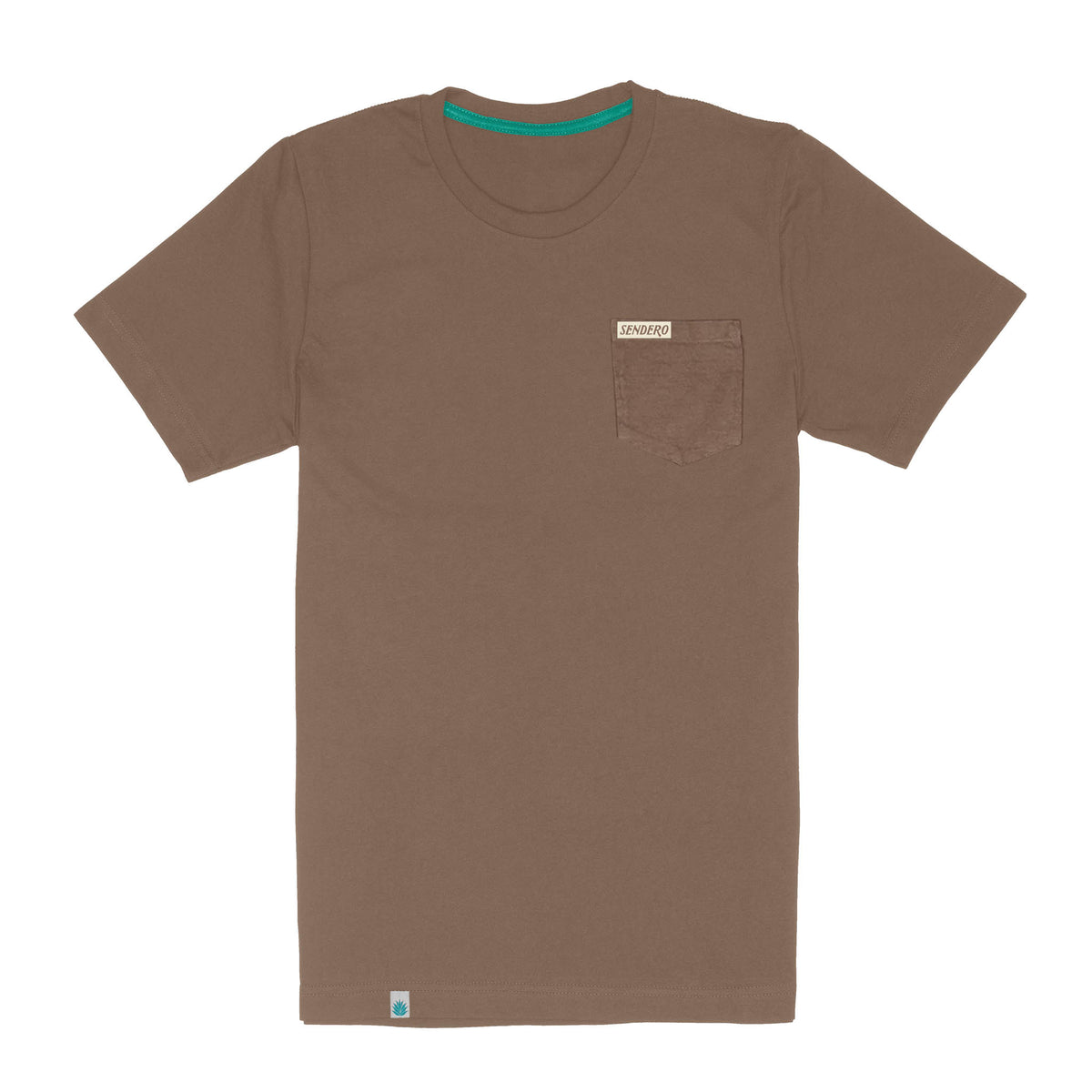 The Standard Pocket Tee - Light Brown