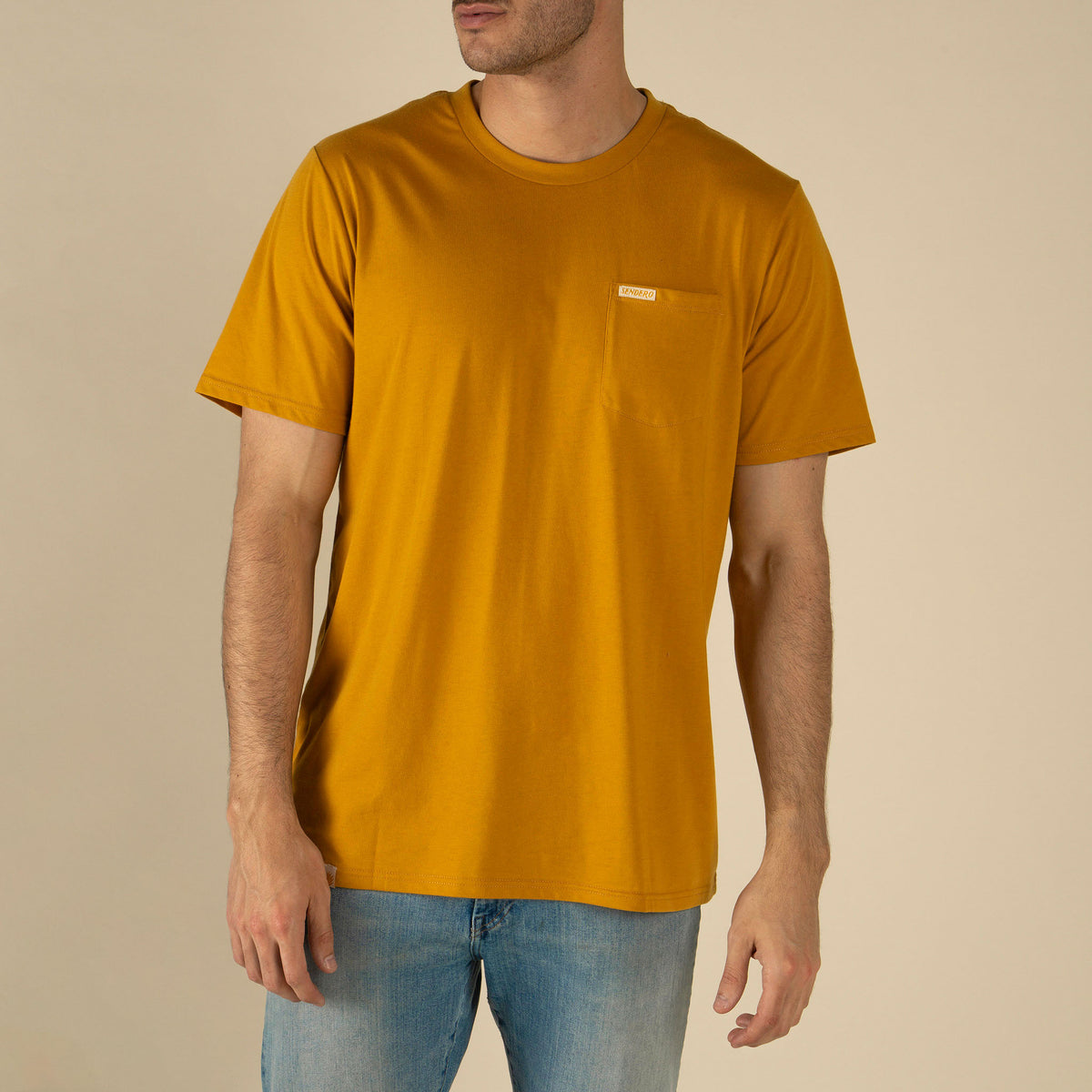 The Standard Pocket Tee - Goldenrod