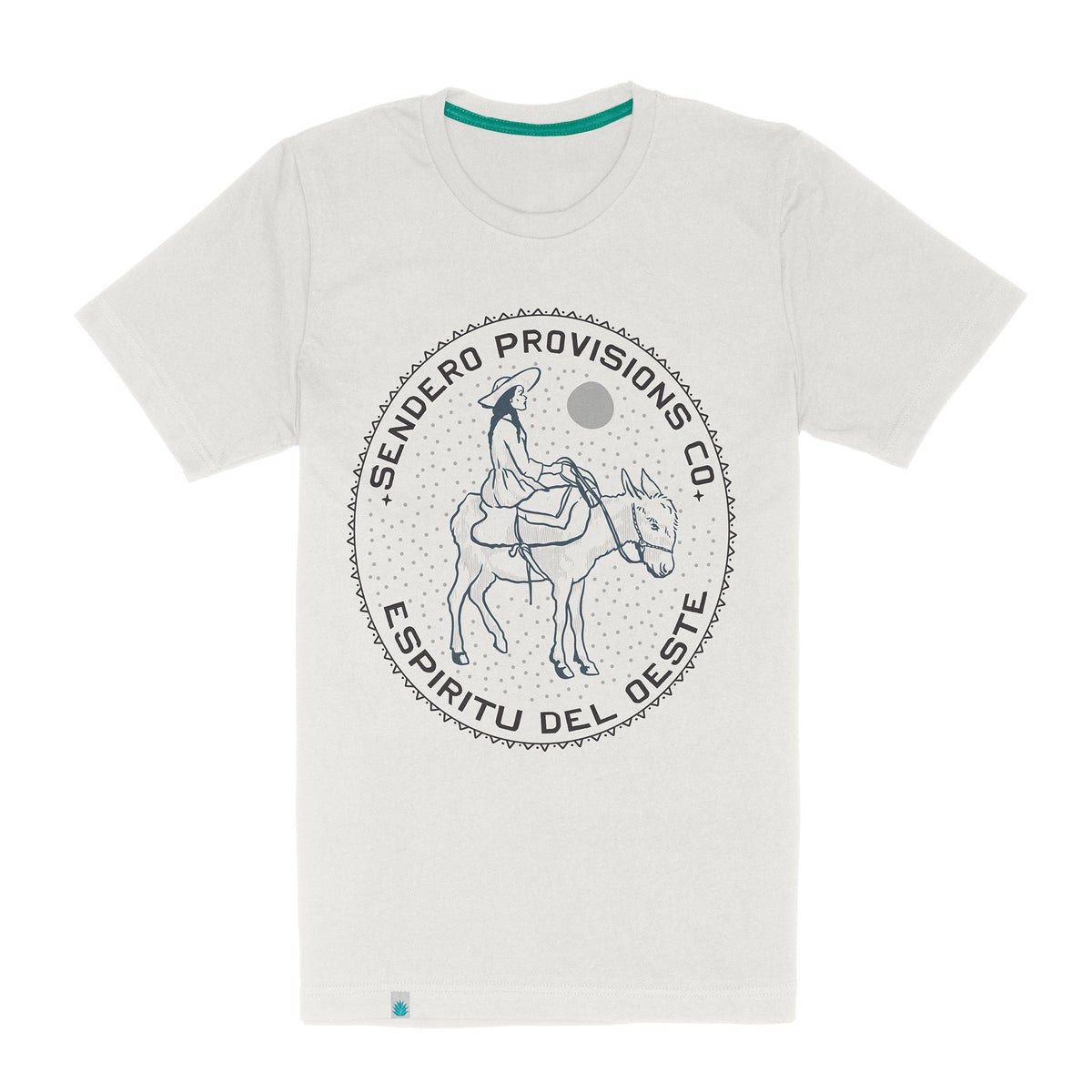 Burro Lady T-Shirt - Vintage White