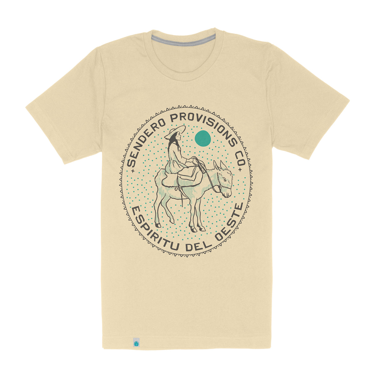 Burro Lady T-Shirt - Cream