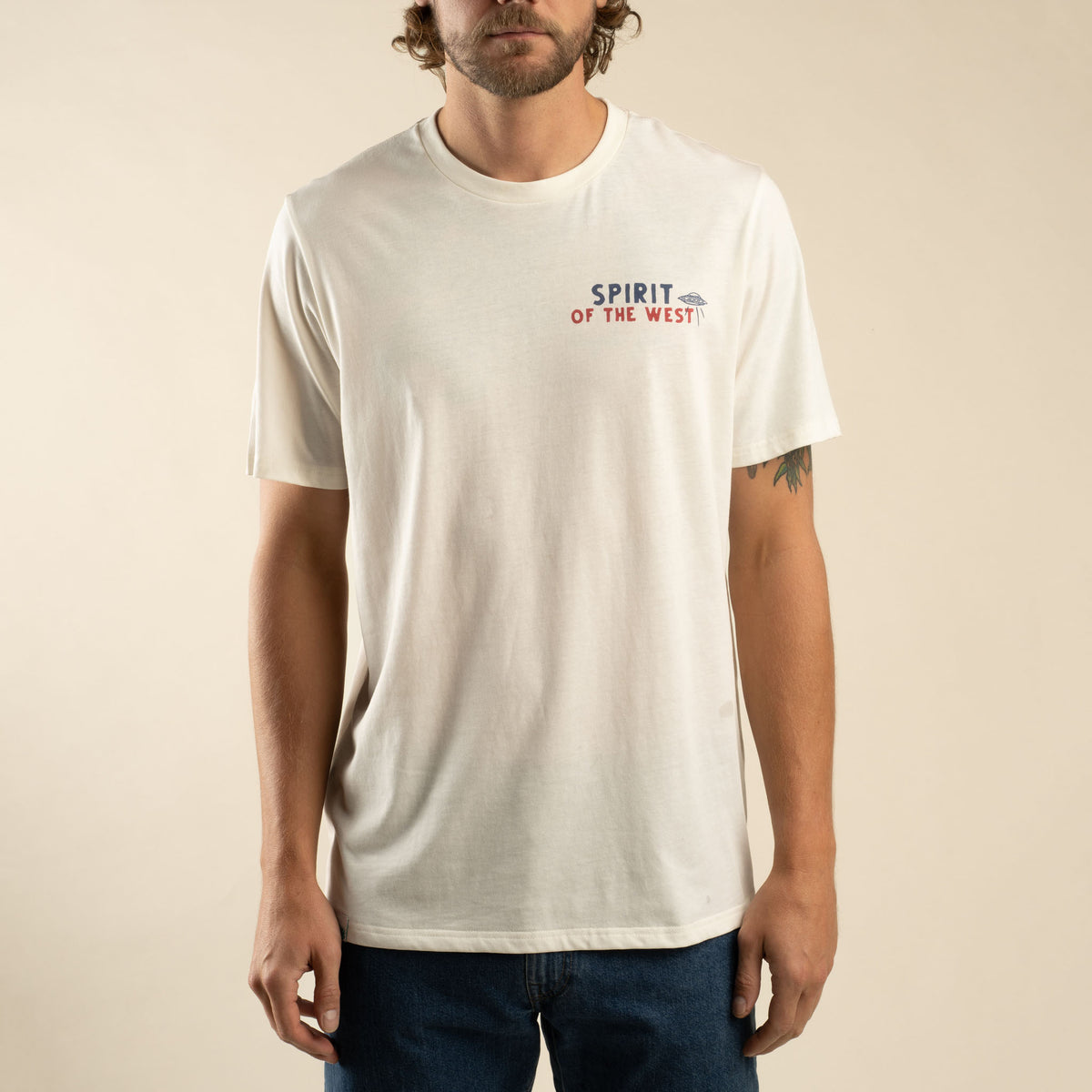 High Plains T-Shirt - Vintage White