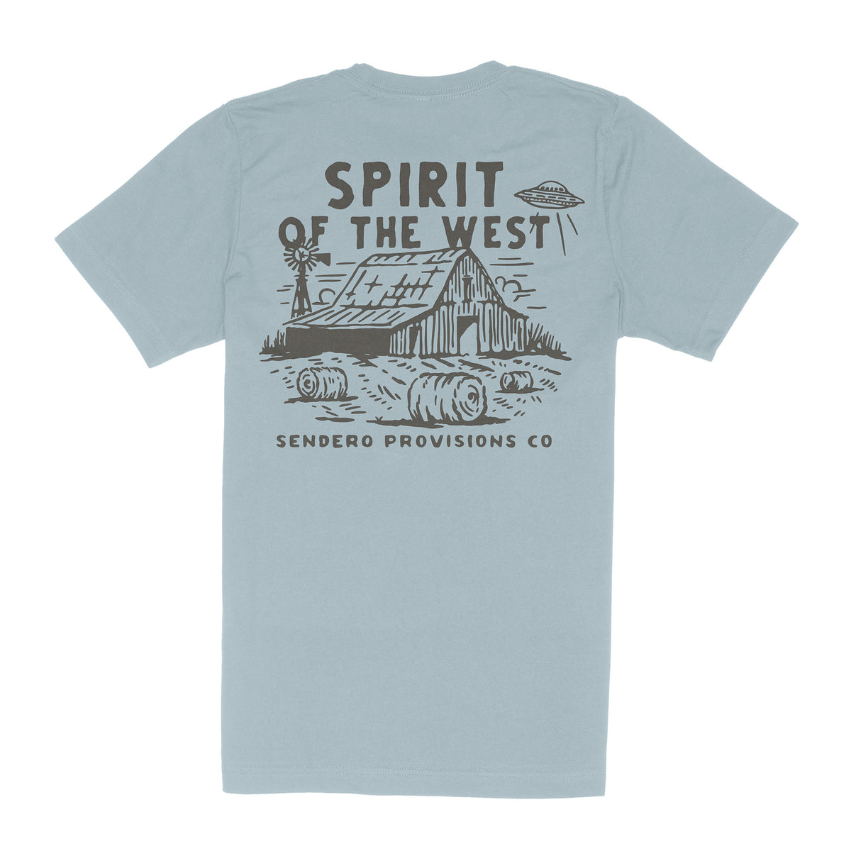 High Plains T-Shirt - Sterling Blue