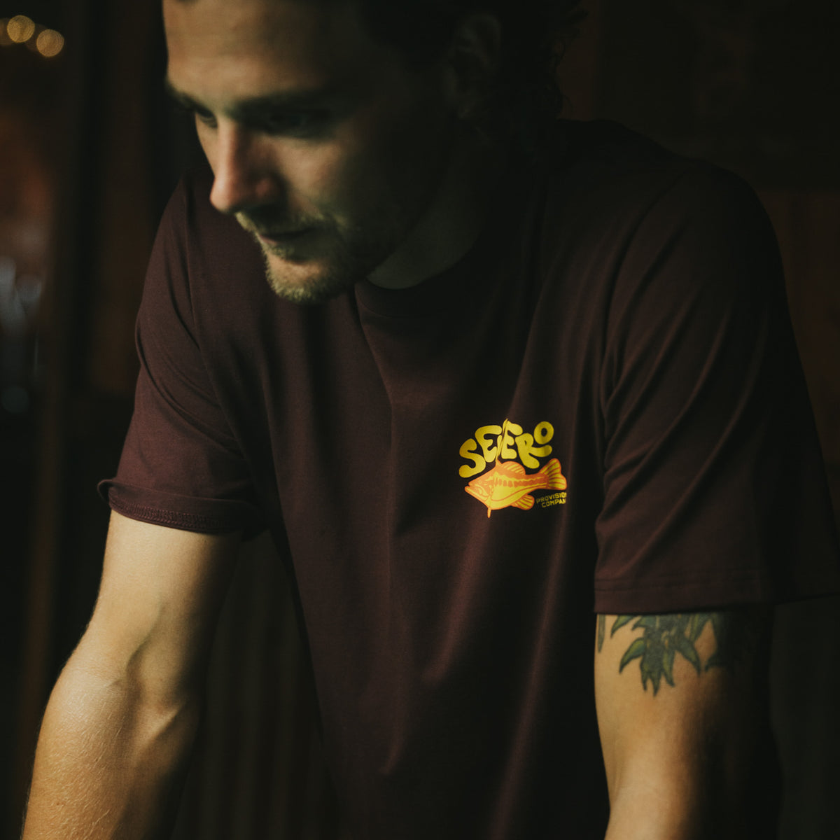 Lunker T-Shirt - Burgundy