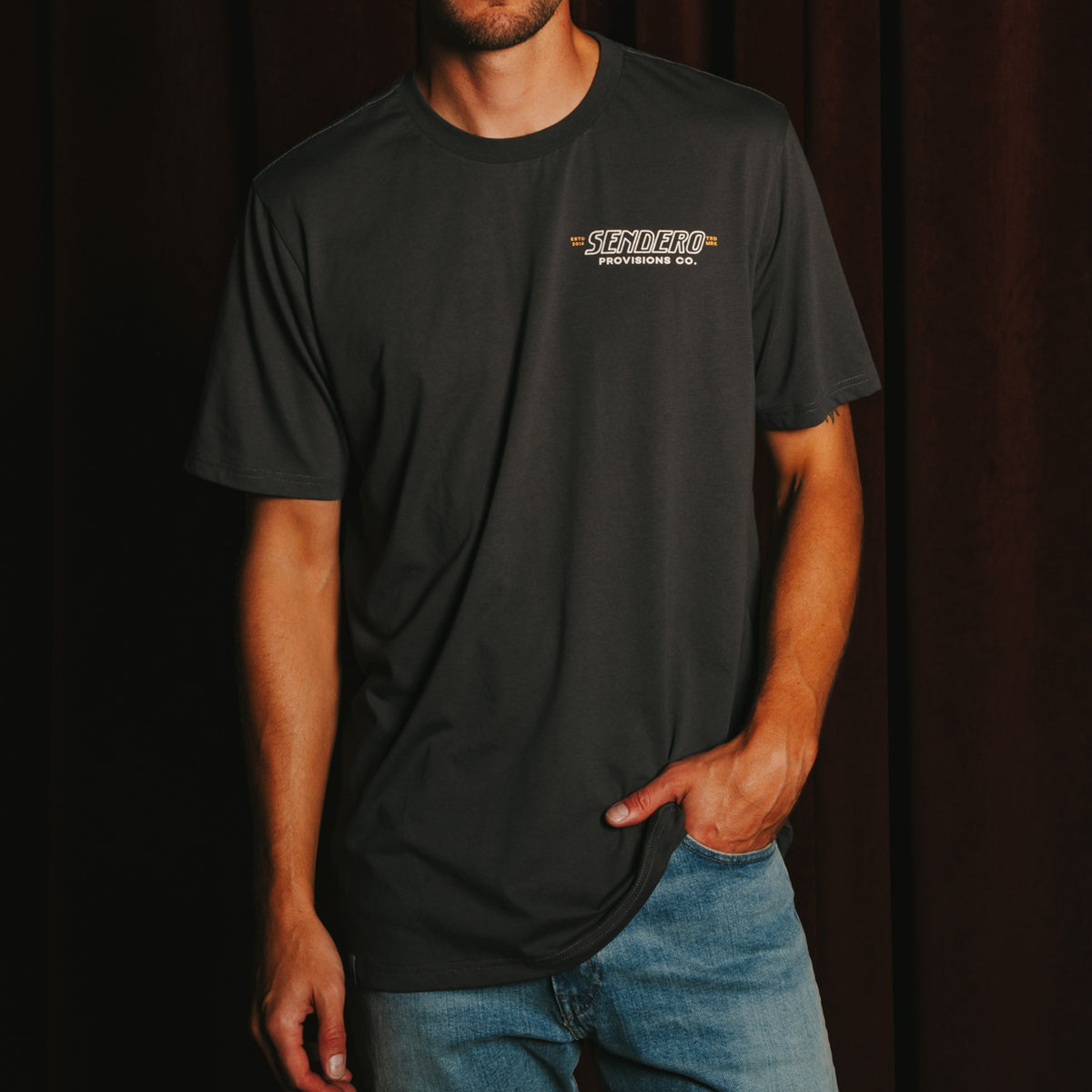 Out Yonder T-Shirt - Charcoal