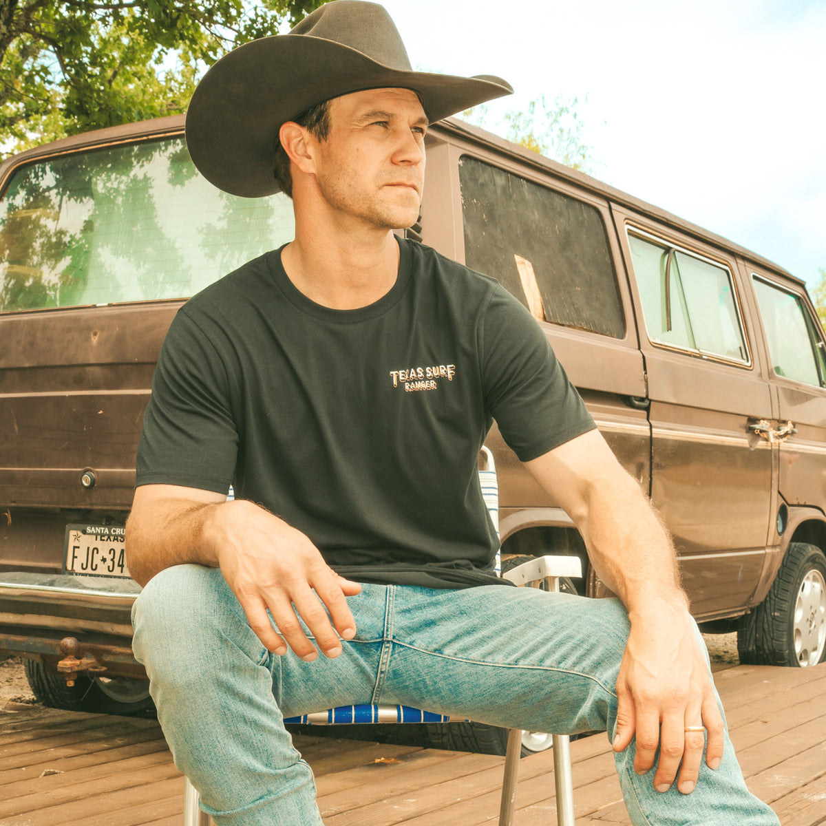 Sendero x Waco Surf Texas Surf Ranger T-Shirt