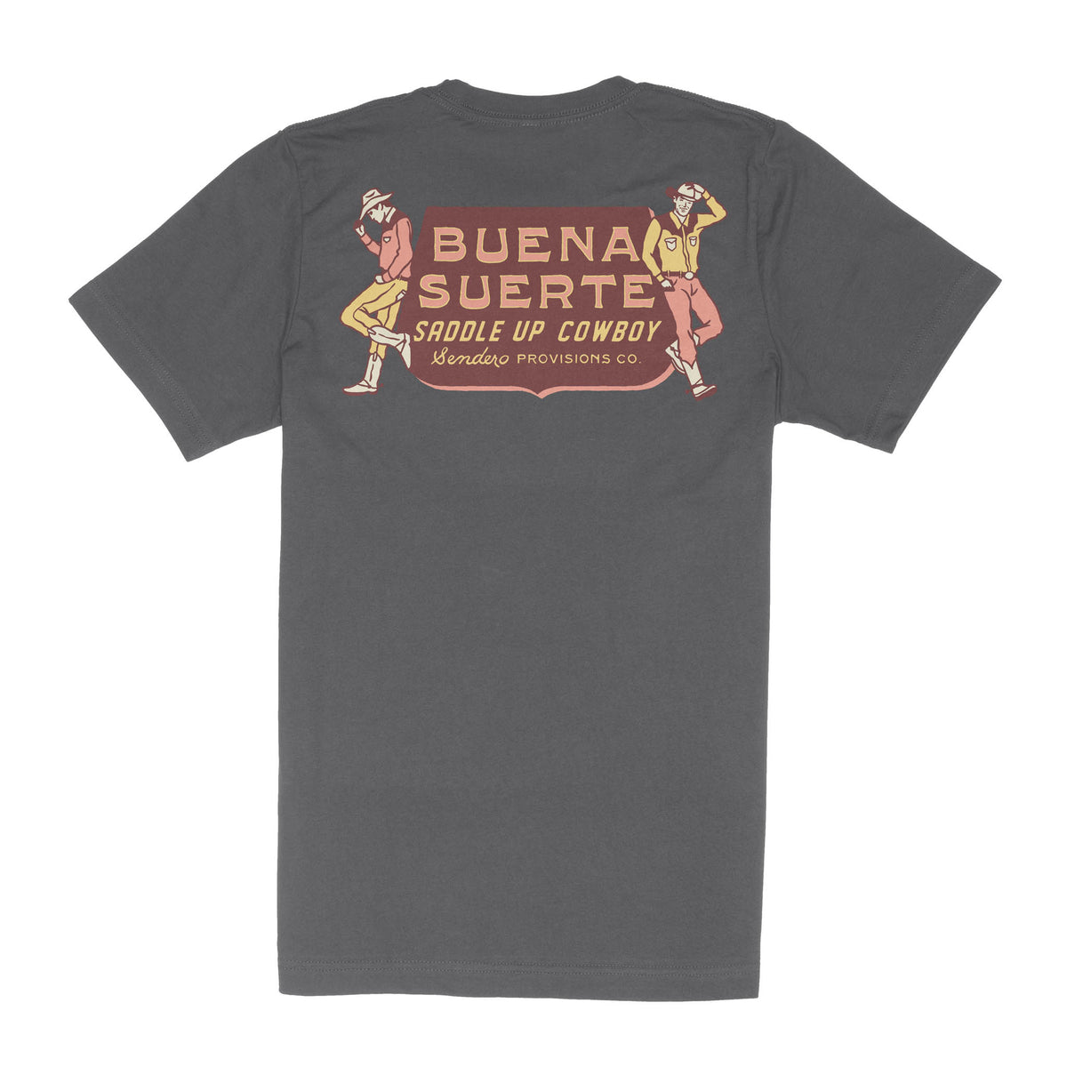 Buena Suerte T-Shirt - Charcoal