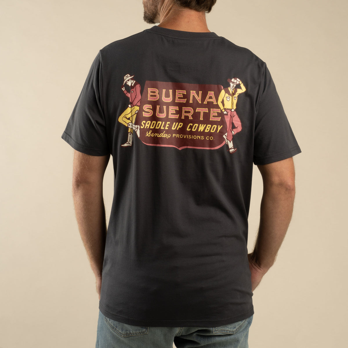 Buena Suerte T-Shirt - Charcoal