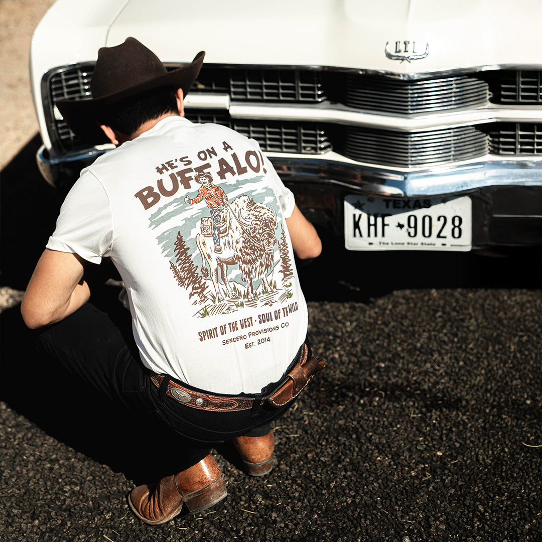Buffalo T-Shirt - Sand