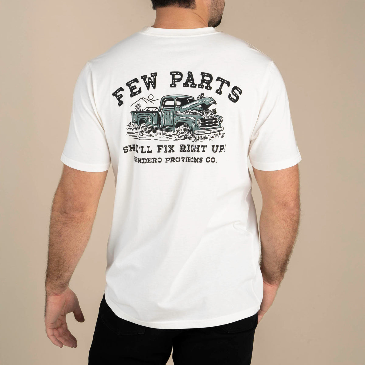 Few Parts T-Shirt - Vintage White