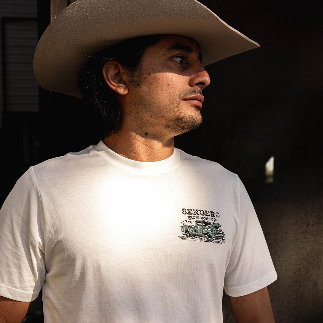 Few Parts T-Shirt - Vintage White