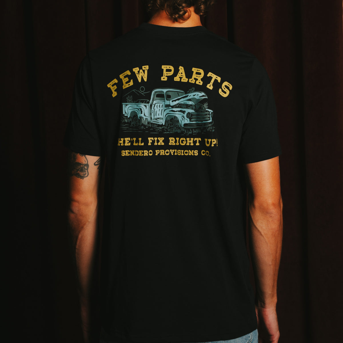 Few Parts T-Shirt - Black