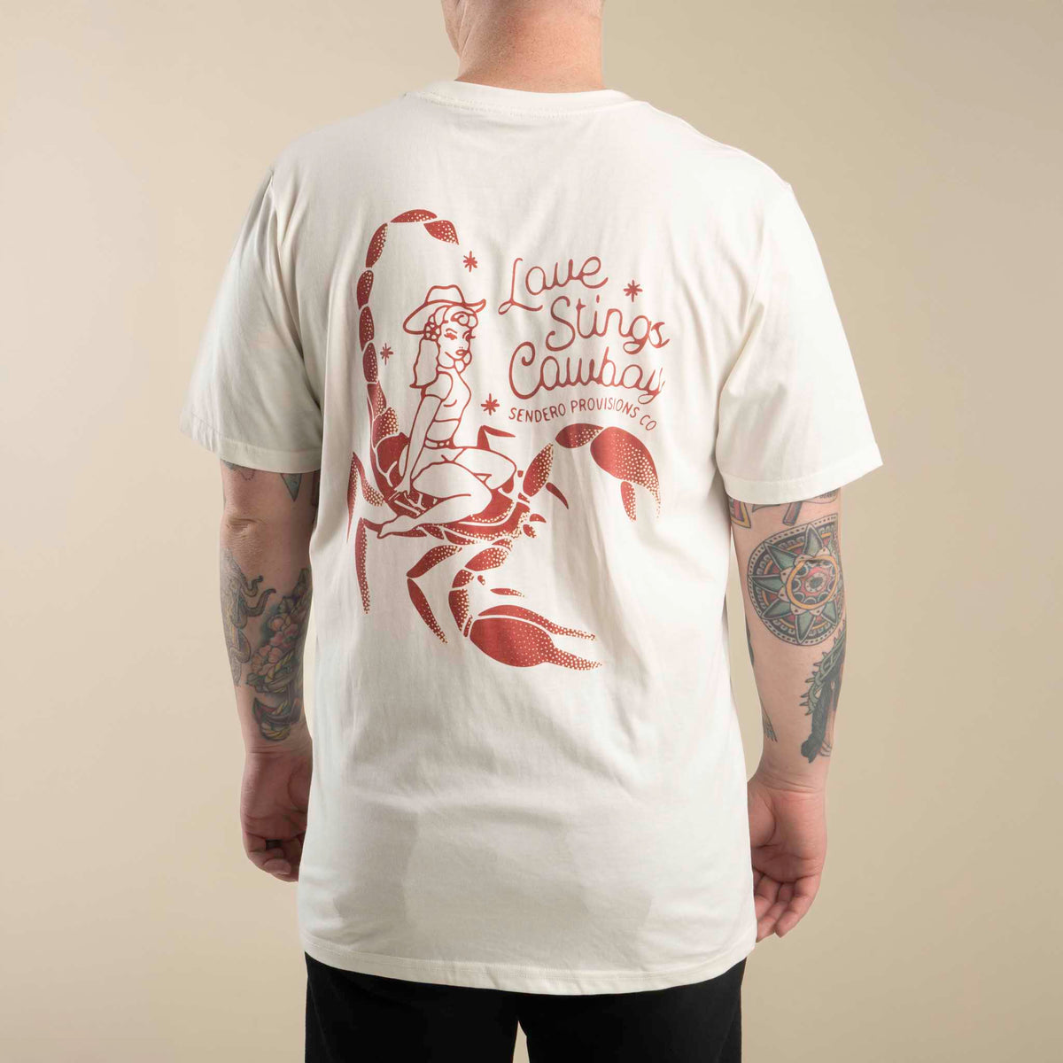 Love Stings T-Shirt - Vintage White