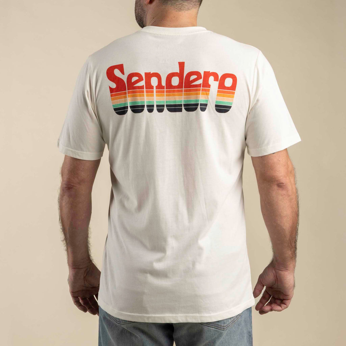 Retro Logo T-Shirt - Vintage White