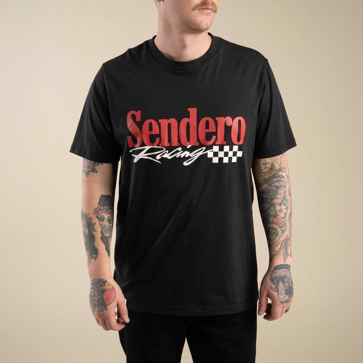 Sendero Racing T-Shirt - Black