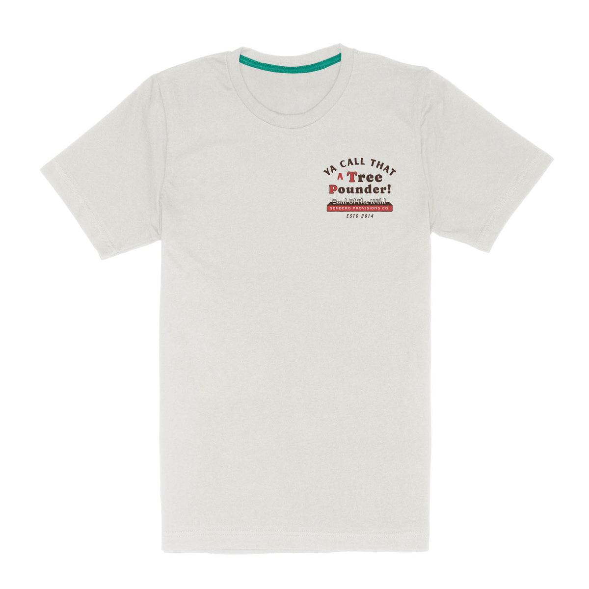 Tree Pounder T-Shirt - Vintage White
