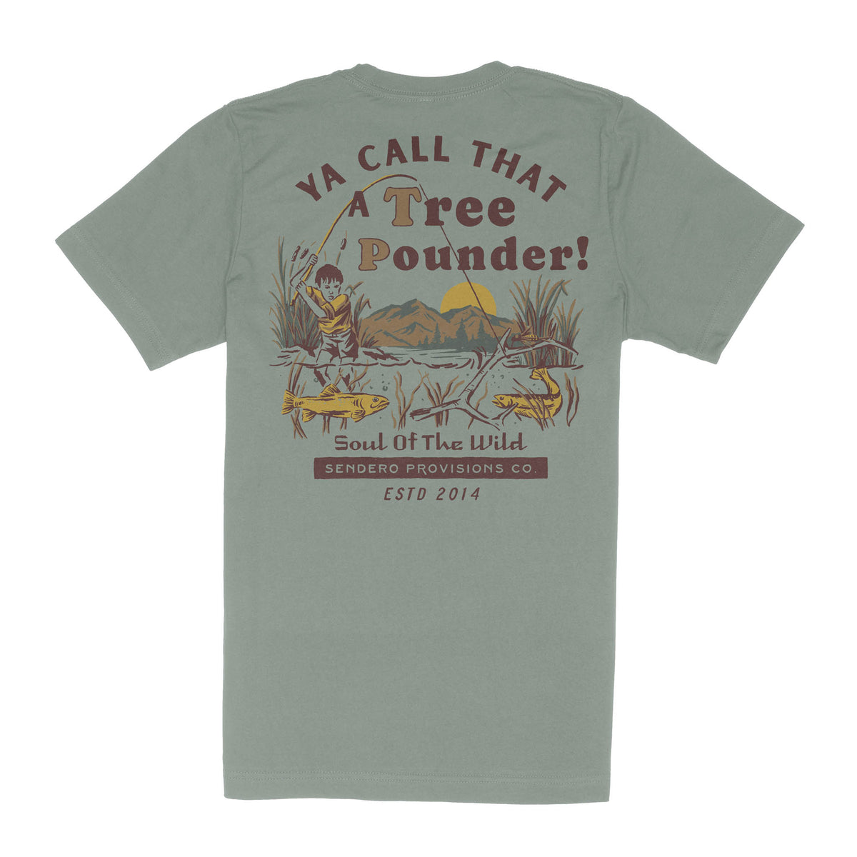 Tree Pounder T-Shirt - Laguna
