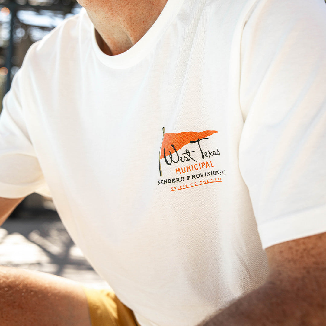 West Texas Municipal T-Shirt - Vintage White