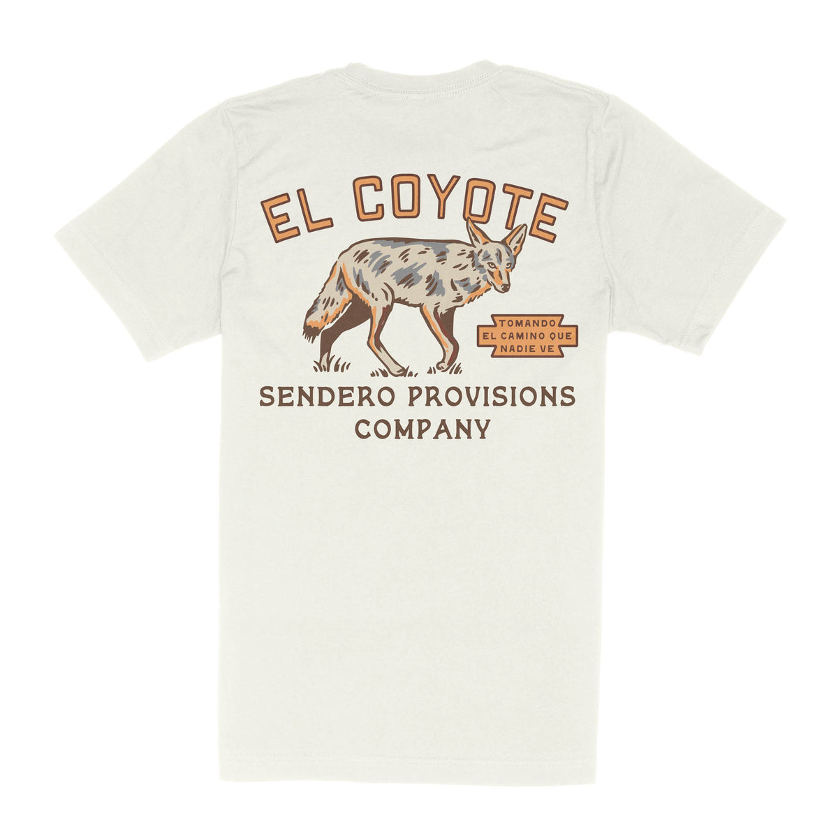 Coyote T-Shirt - Vintage White