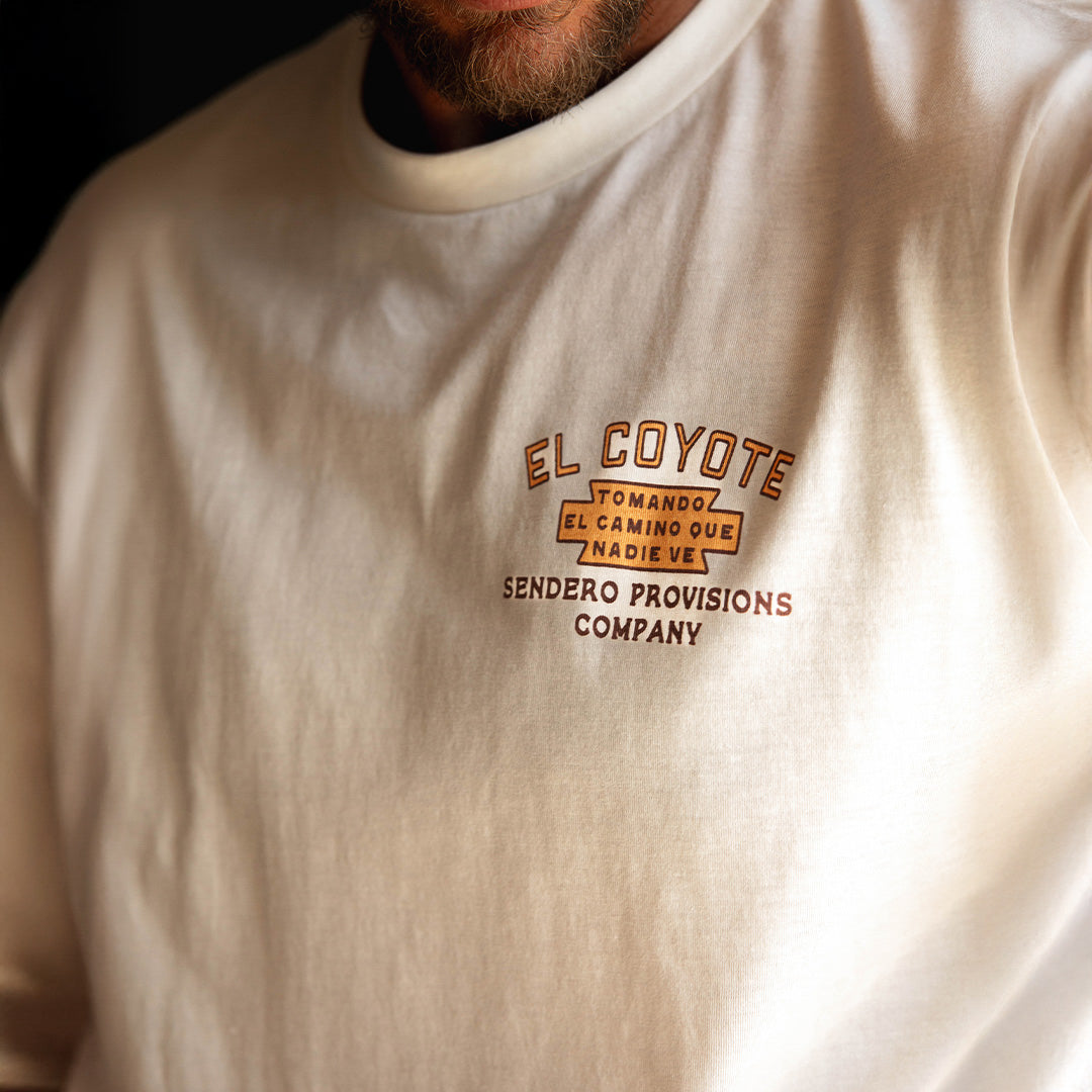 Coyote T-Shirt - Vintage White