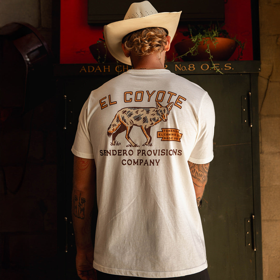 Coyote T-Shirt - Vintage White
