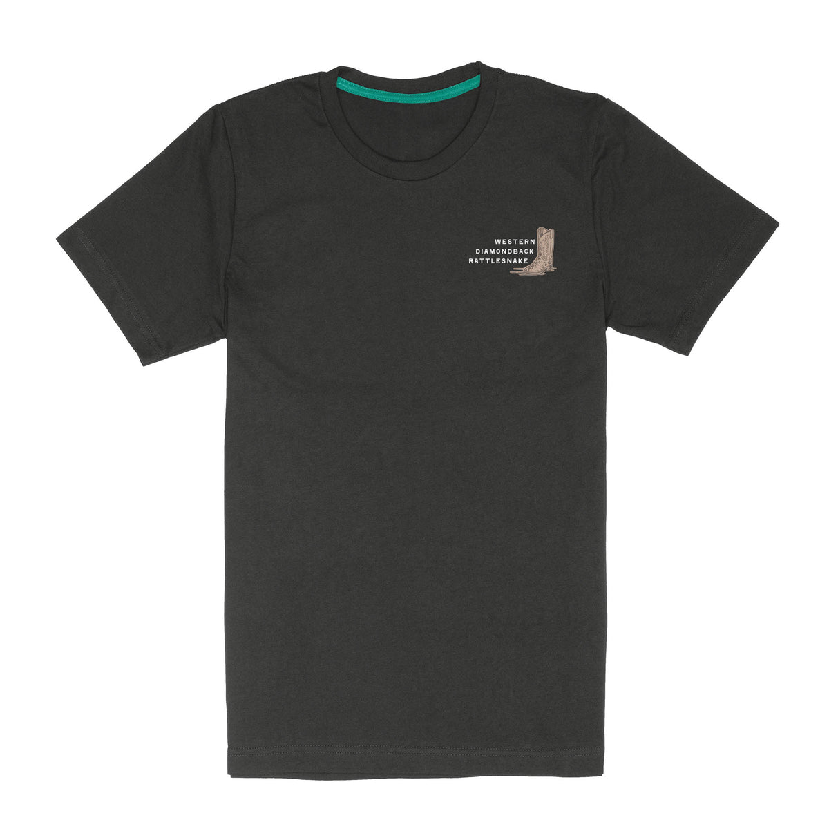 Rattlesnake T-Shirt - Vintage Black