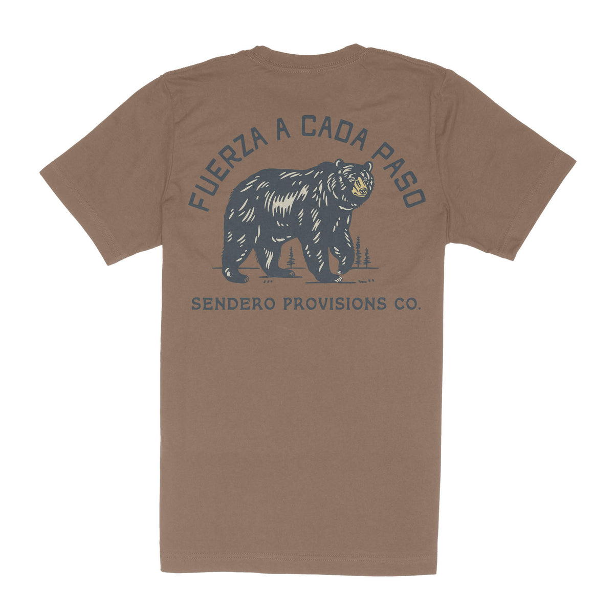 Bear T-Shirt - Light Brown