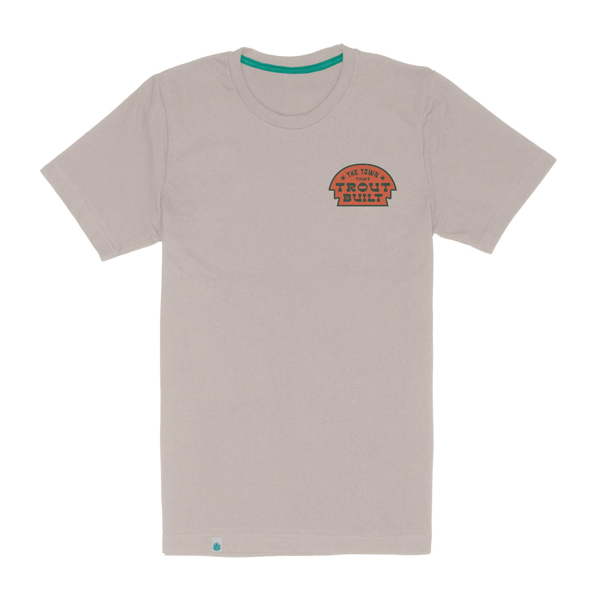 Trout Built T-Shirt - Sand