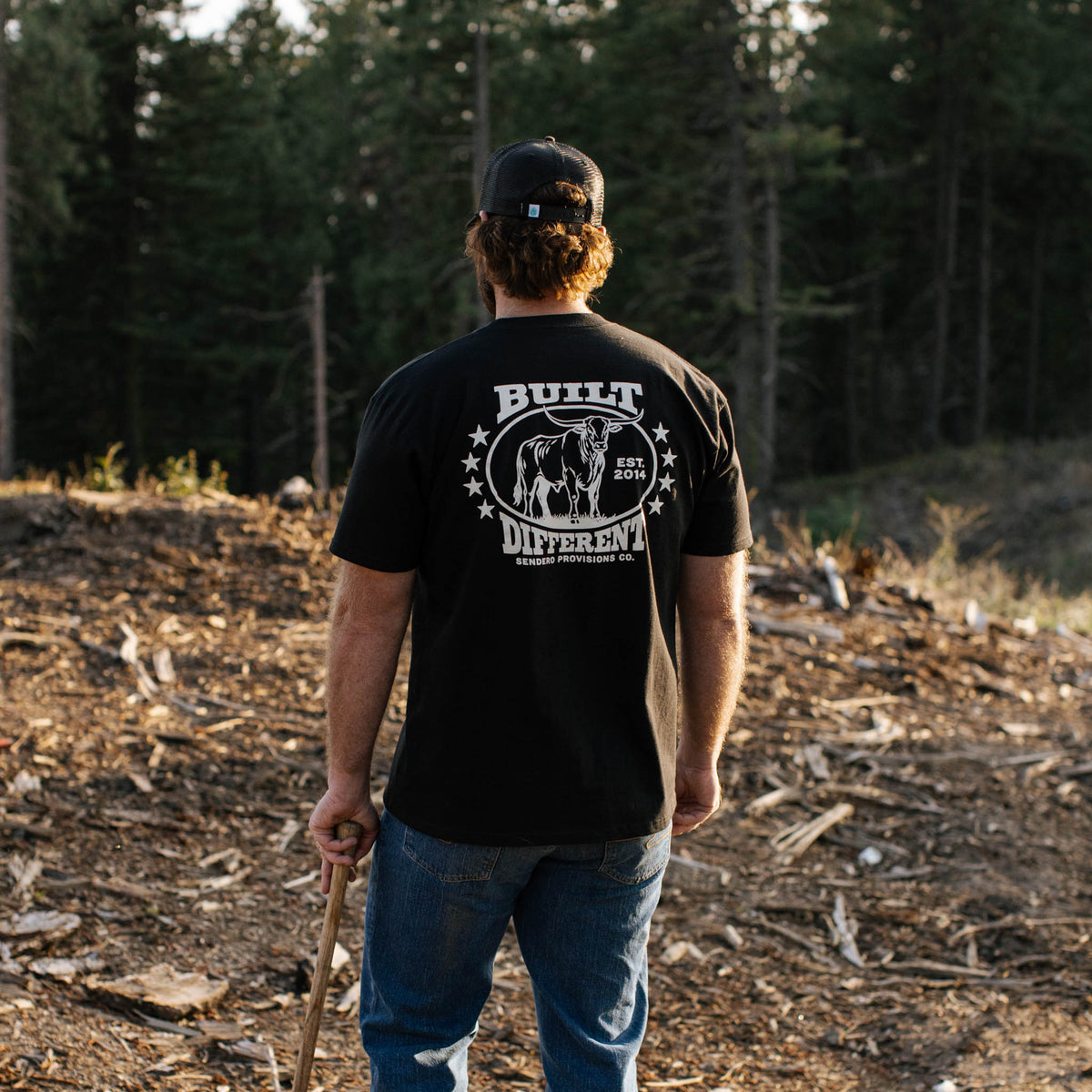 Built Different Standard T-Shirt - Black