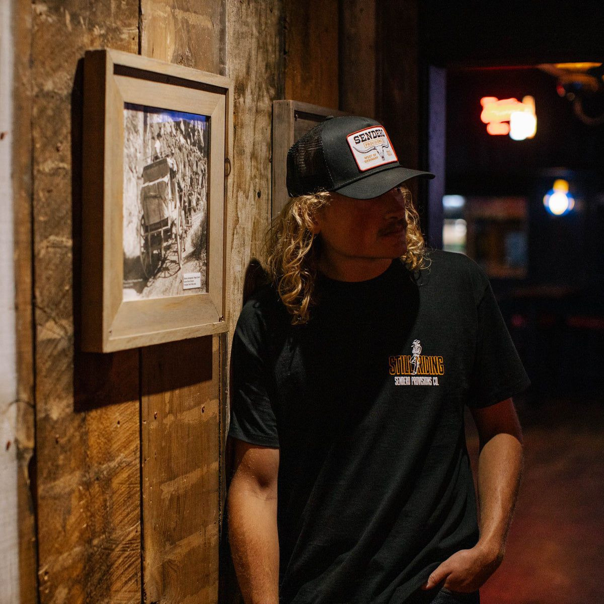 Still Riding Standard T-Shirt - Black