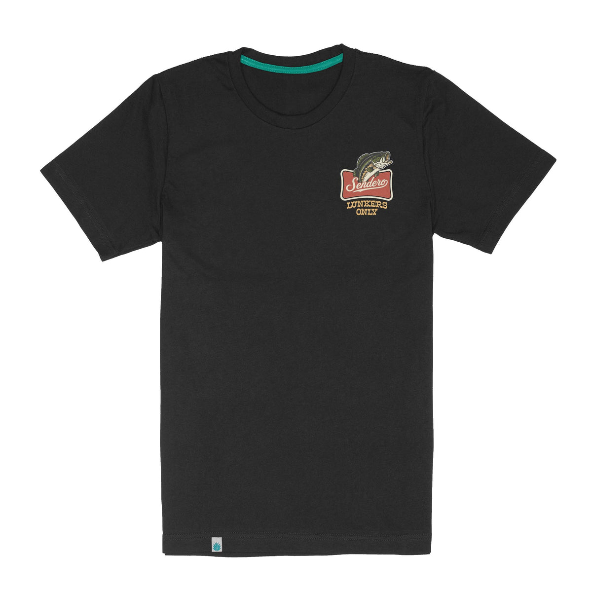 Lunkers Only Standard T-Shirt - Black