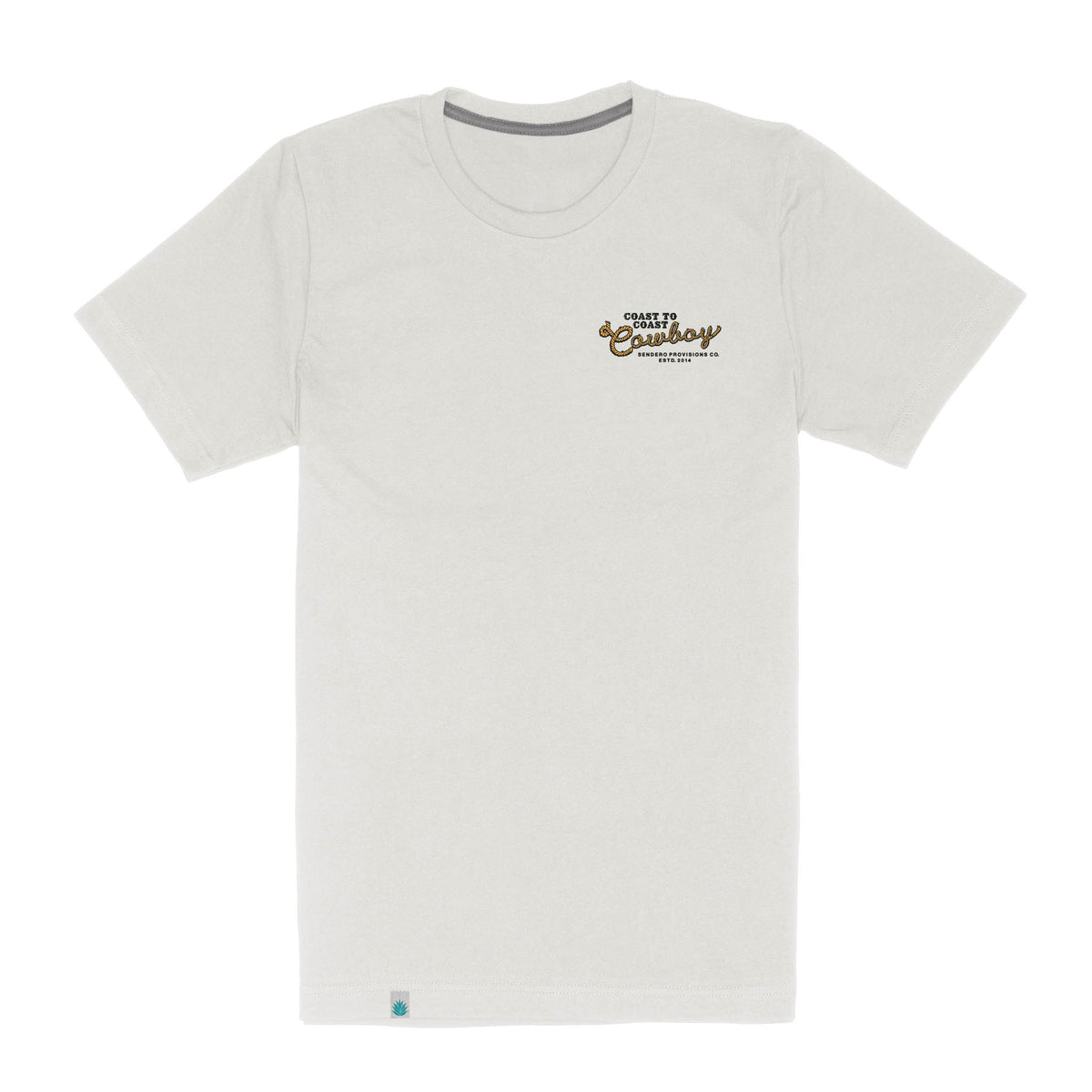 Coast to Coast Cowboy T-Shirt - Vintage White
