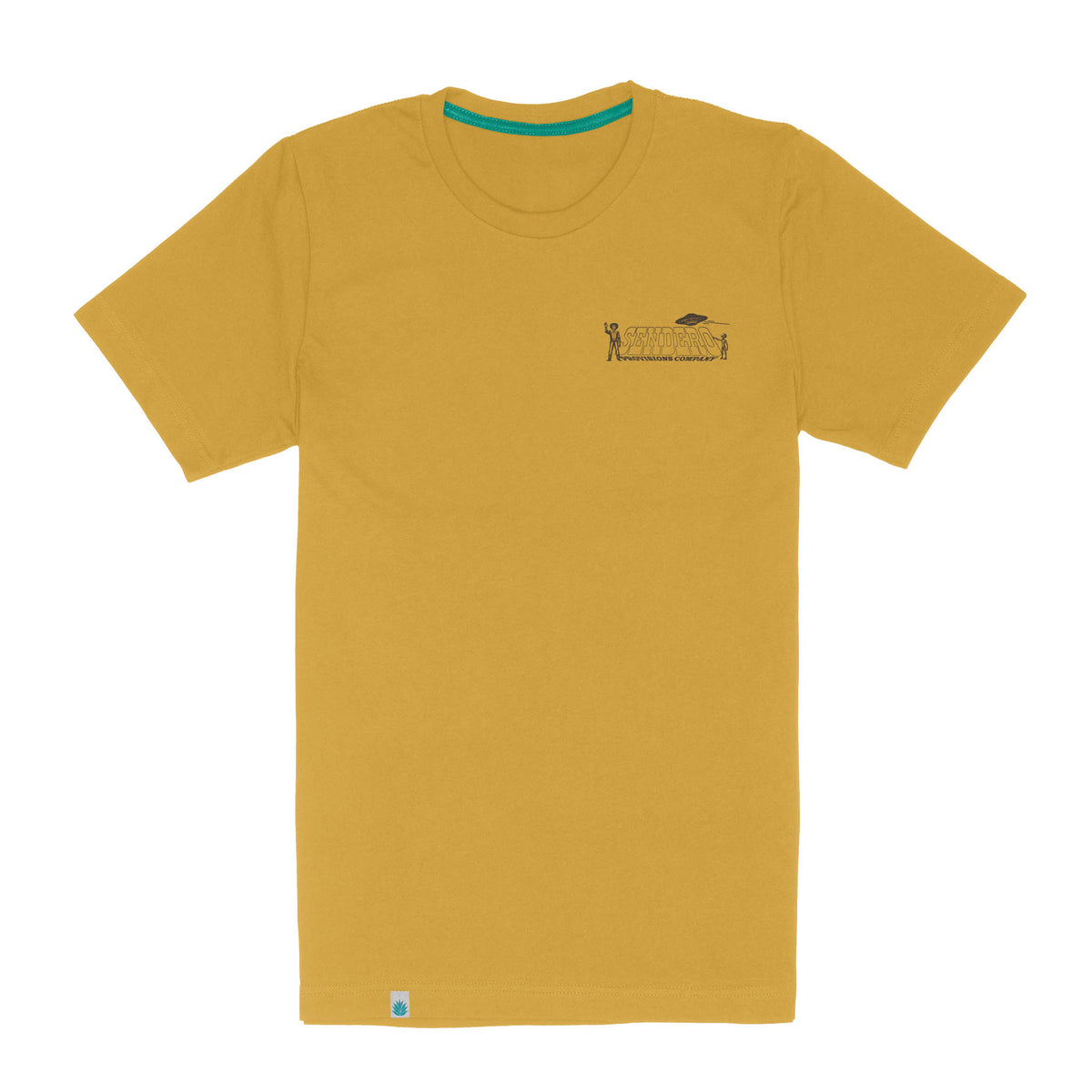 Cowboy Lift Off T-Shirt - Goldenrod