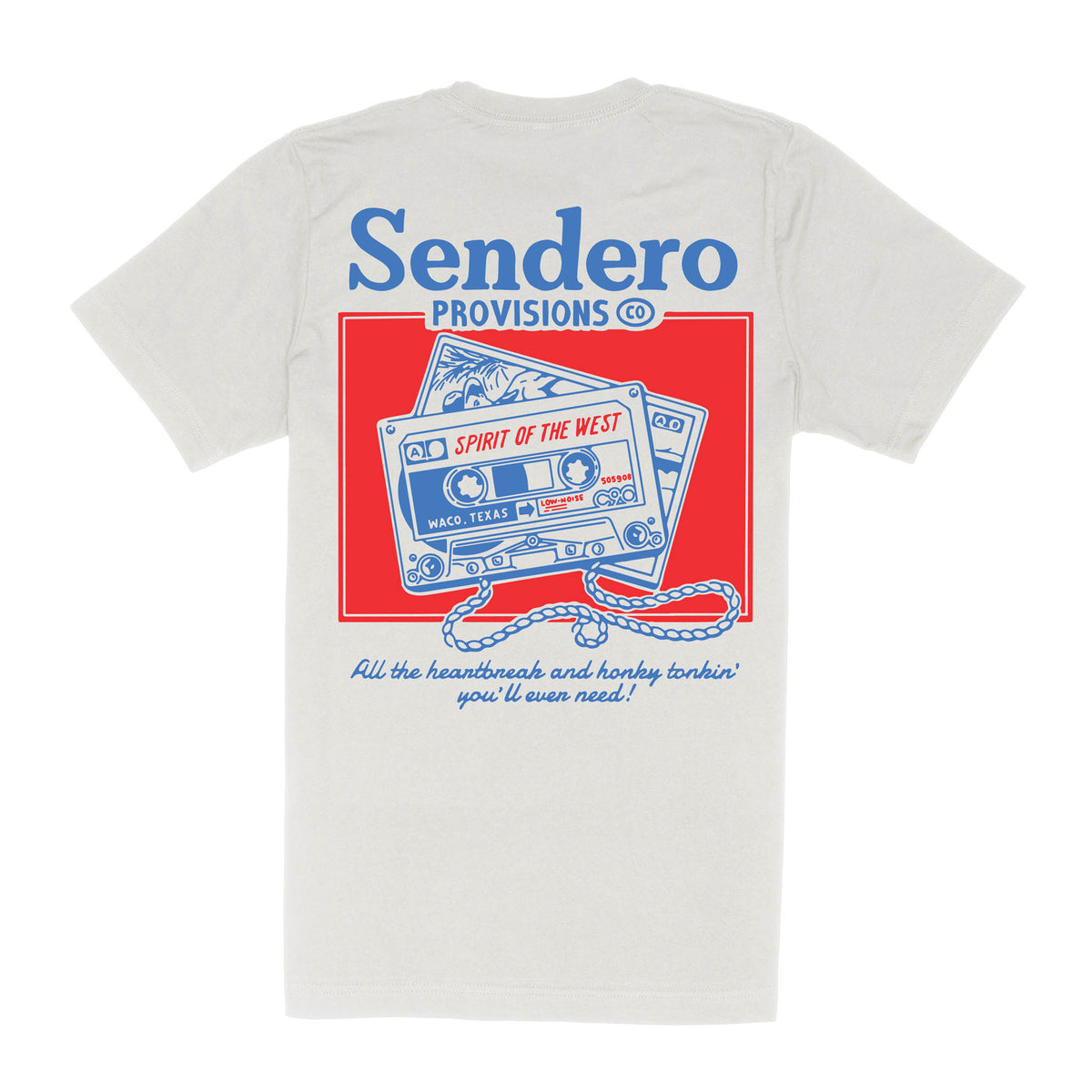 Cassette Tape T-Shirt - Vintage White