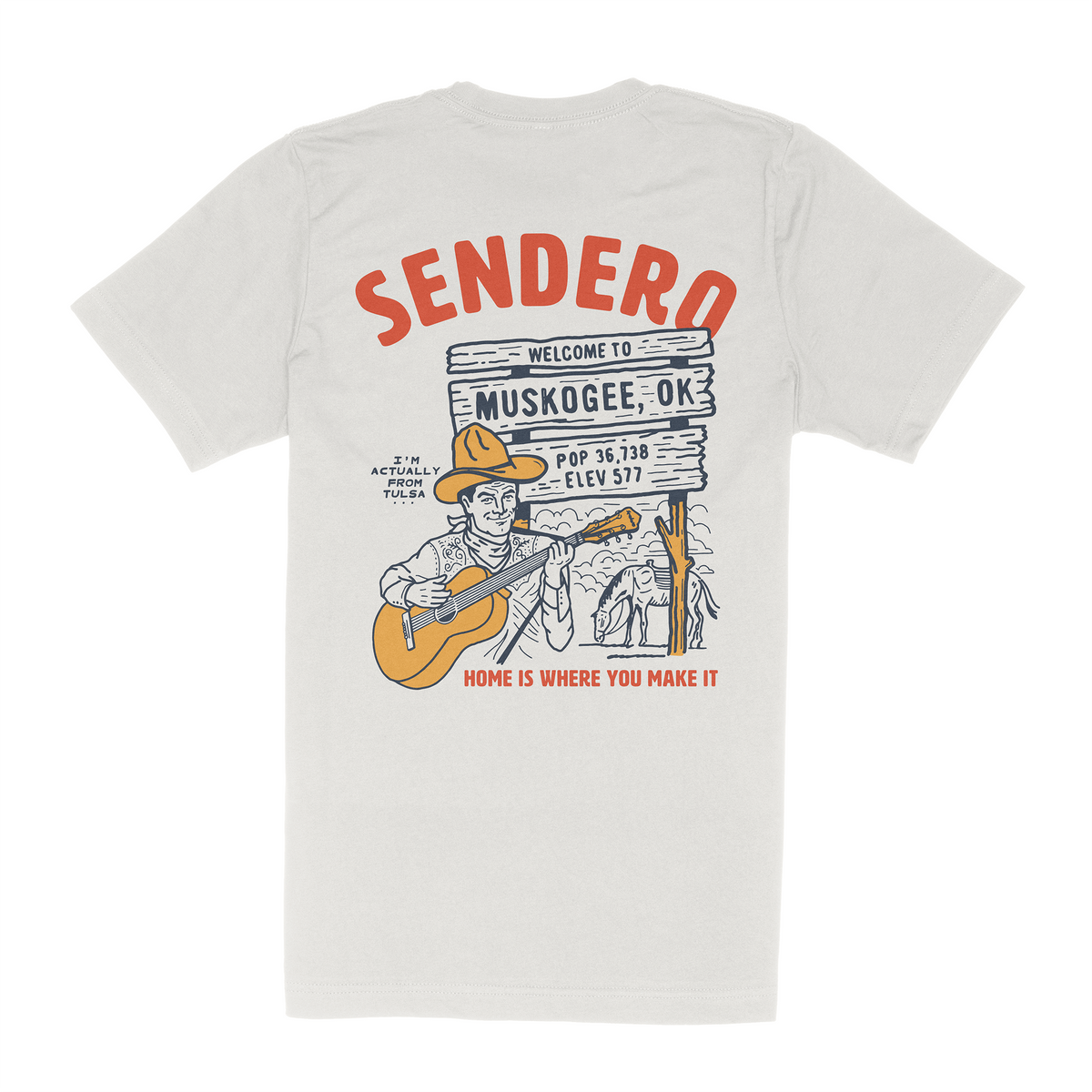 Muskogee Okie T-Shirt – Sendero Provisions Co.