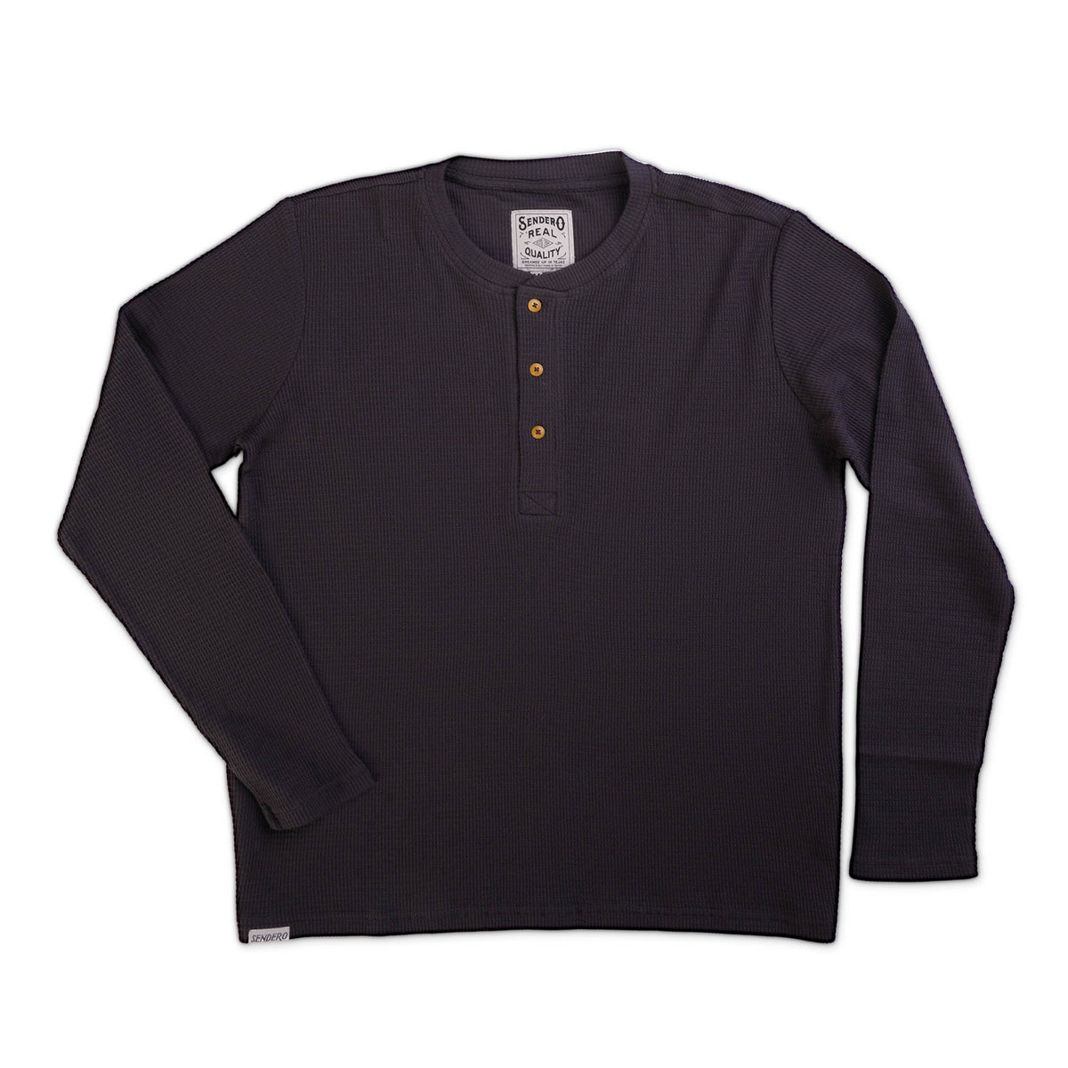 Maverick Henley - Charcoal
