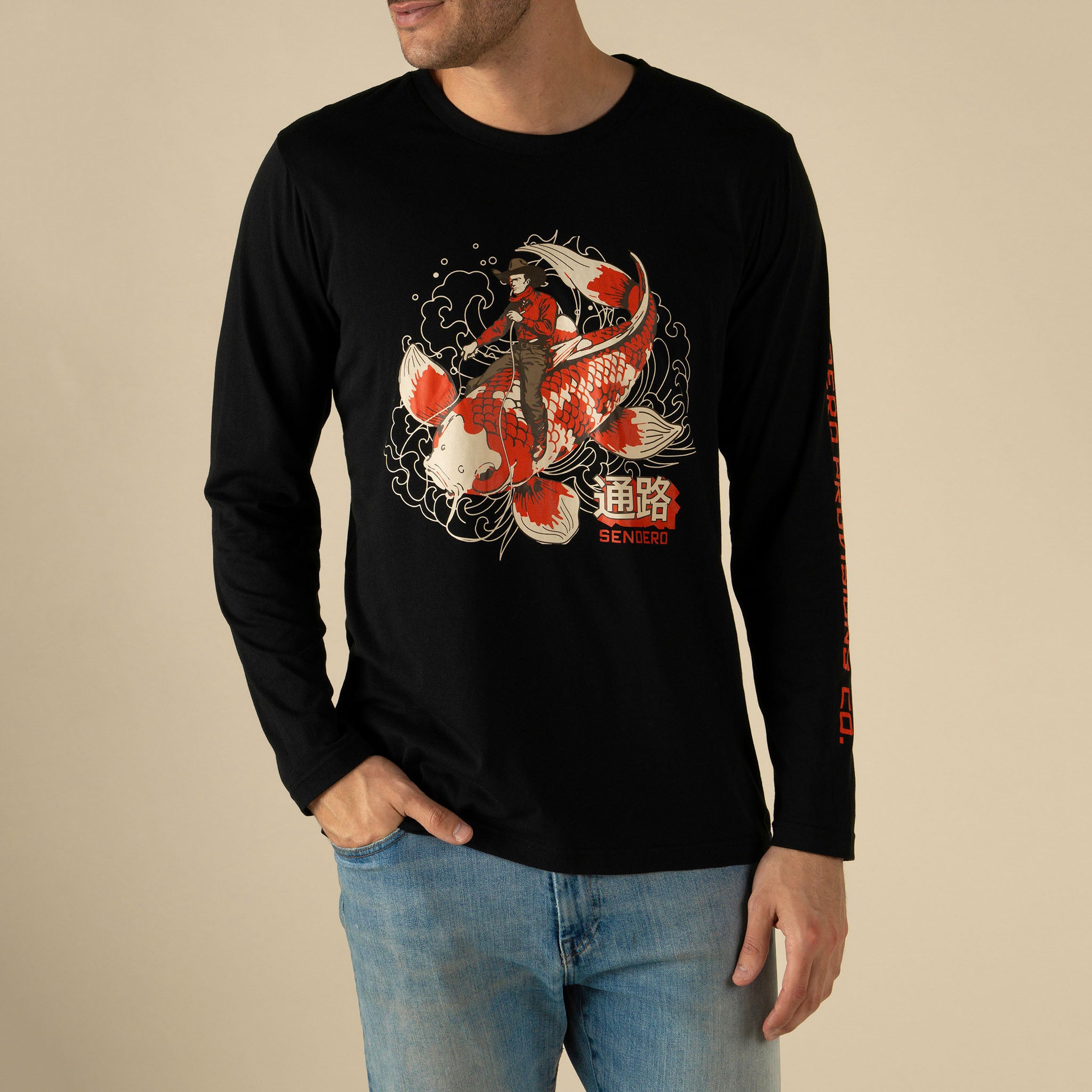 Koi Bronc Long Sleeve T-Shirt