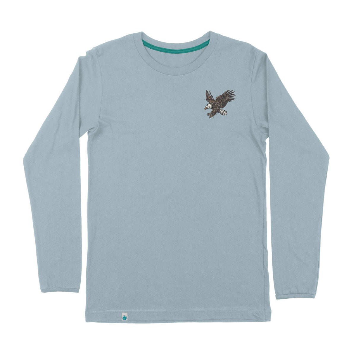 Eagle Long Sleeve T-Shirt - Sterling Blue