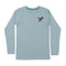 Eagle Long Sleeve T-Shirt - Sterling Blue