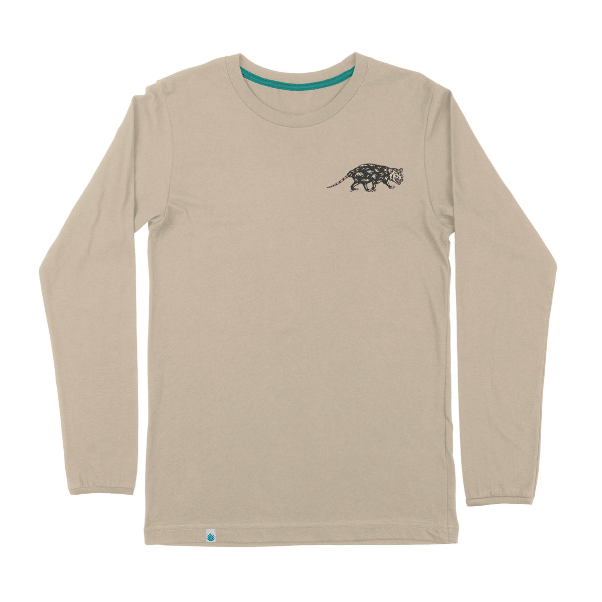 Opossum Long Sleeve T-Shirt - Sand