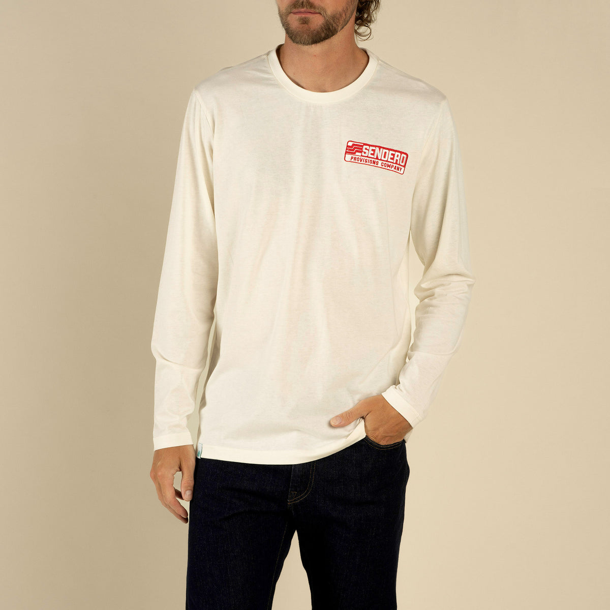 Field Service Long Sleeve T-Shirt - Vintage White