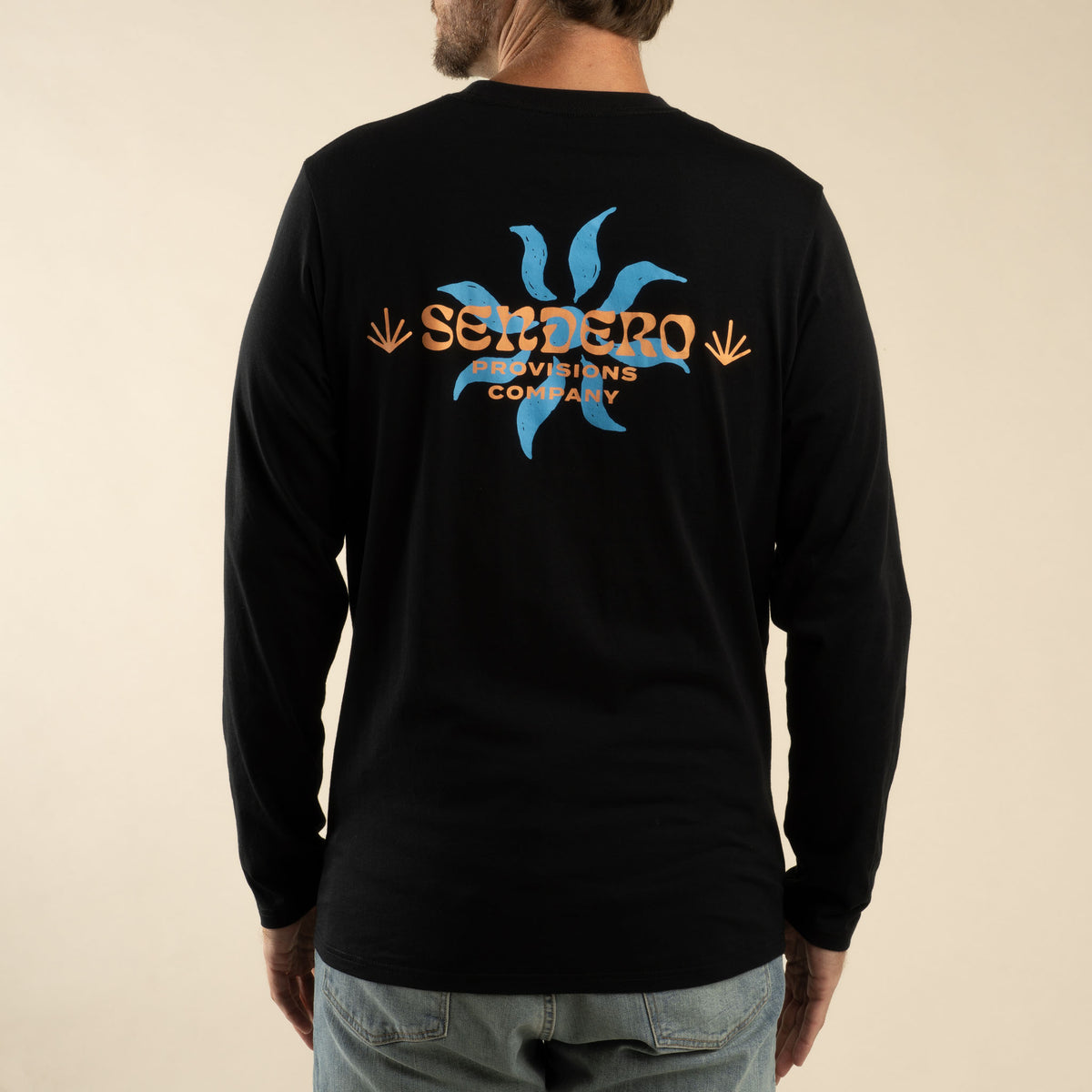Sol Vida Long Sleeve T-Shirt - Black