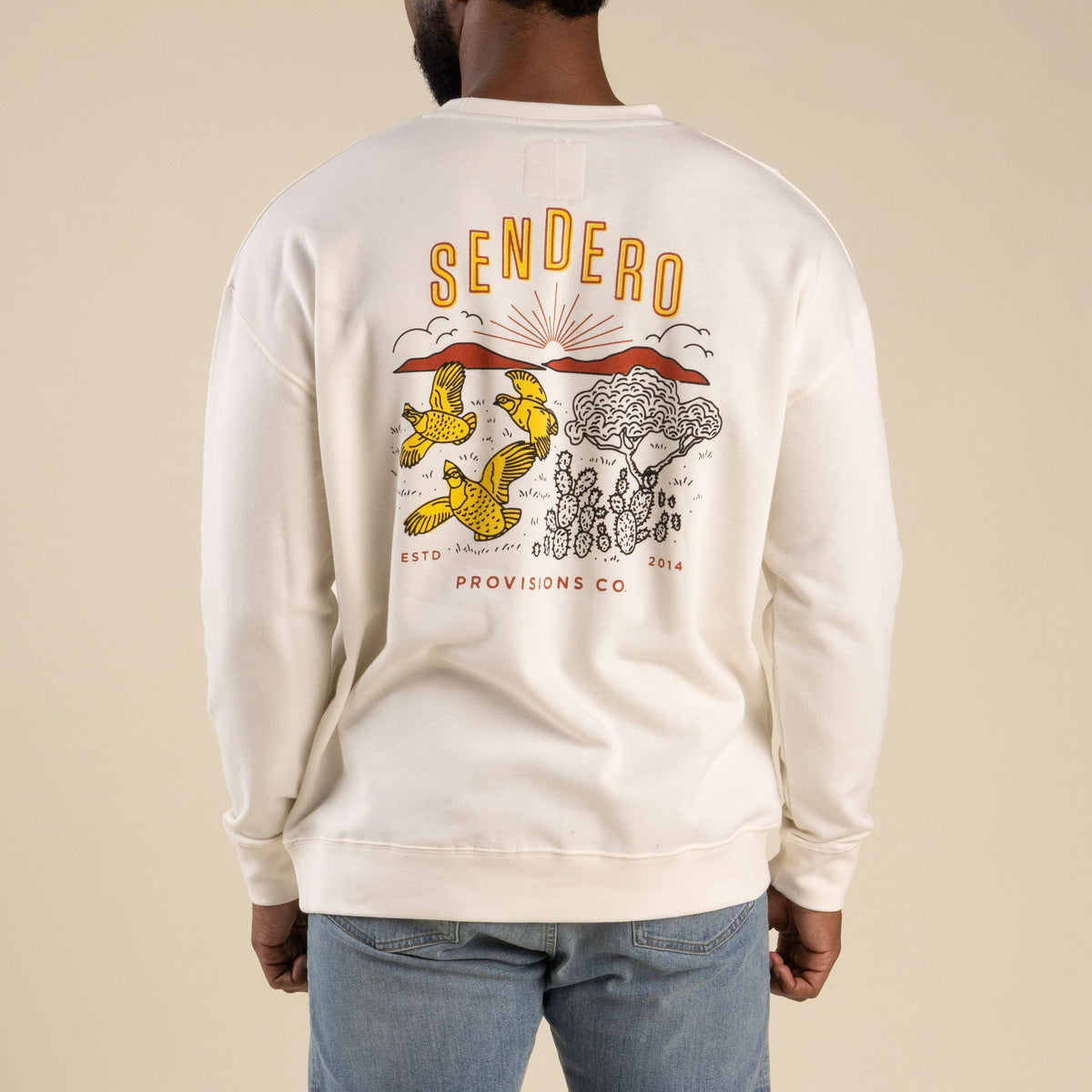 Covey Sweatshirt - Vintage White