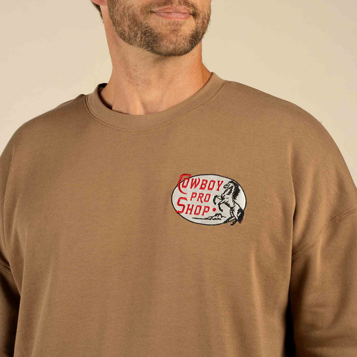 Cowboy Pro Shop Sweatshirt - Light Brown